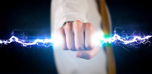 Mitigating damage - electricity concept