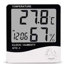 Electrical temperature and humidity meter
