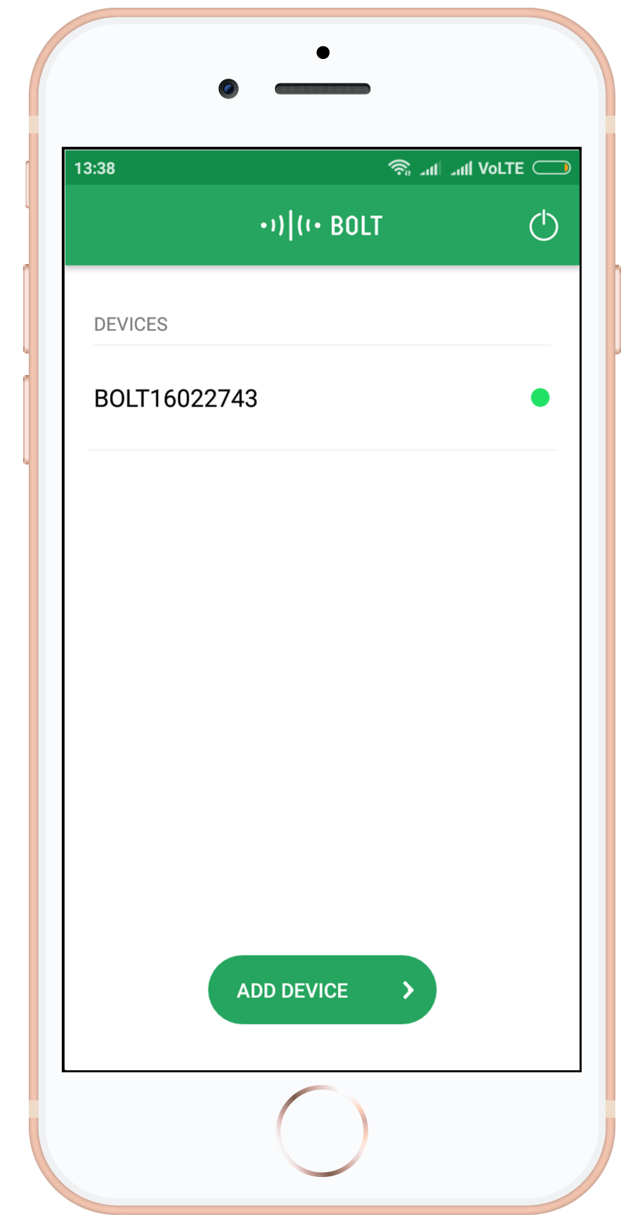 Bolt IoT Mobile App