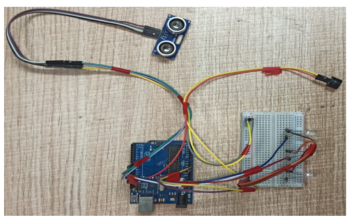 Connecting HC-SR04 Ultrasonic Sensor